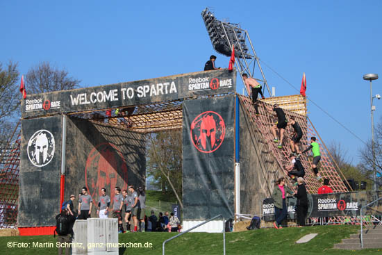 vor dem Start der Spartan Sprint Elite Heat am 08.04.2017 um 09.00 Uhr (©Foto: Martin Schmitz)